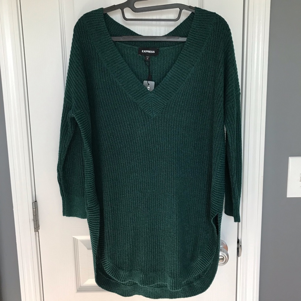 NWT! Express Circle Hem Tunic Sweater